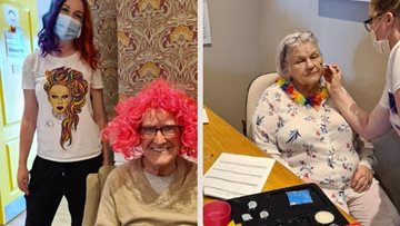 Whitley Bay care home celebrates Pride month
